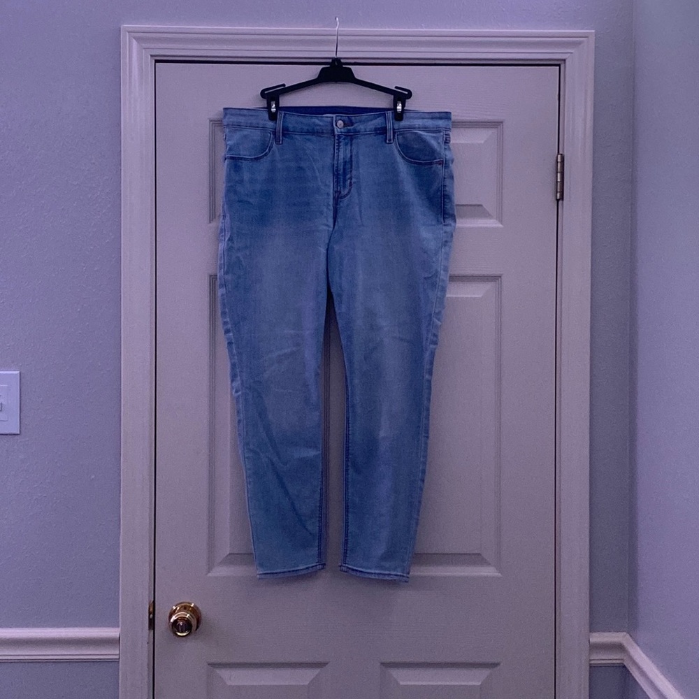 White Washed Super Skinny Jeans
